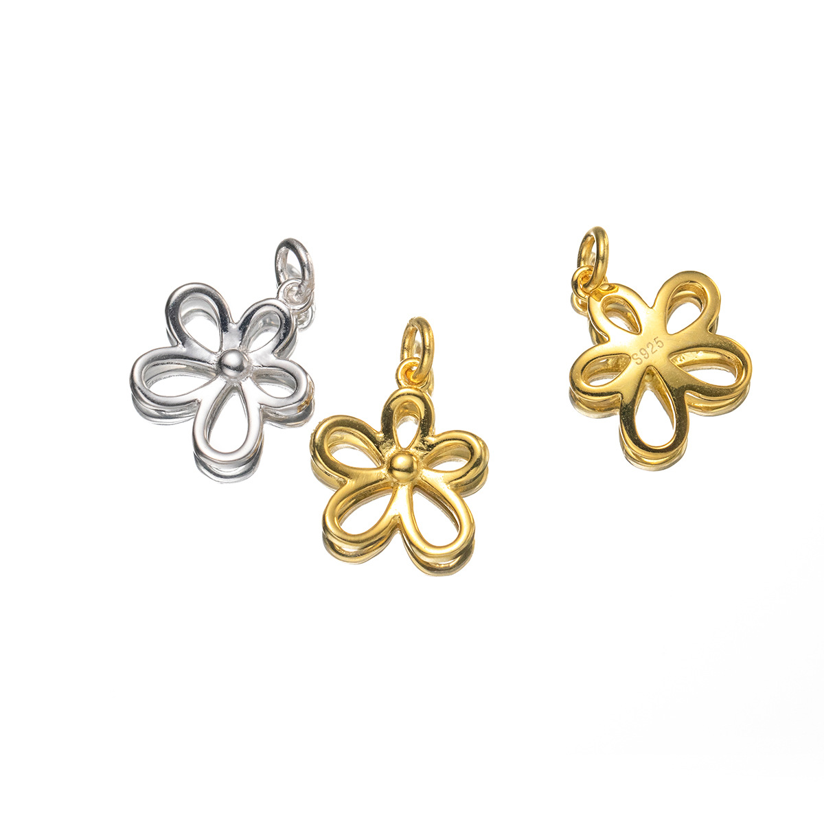 925 Sterling Silver Hollow Flo - огляд і ціна Jewelry Making In La