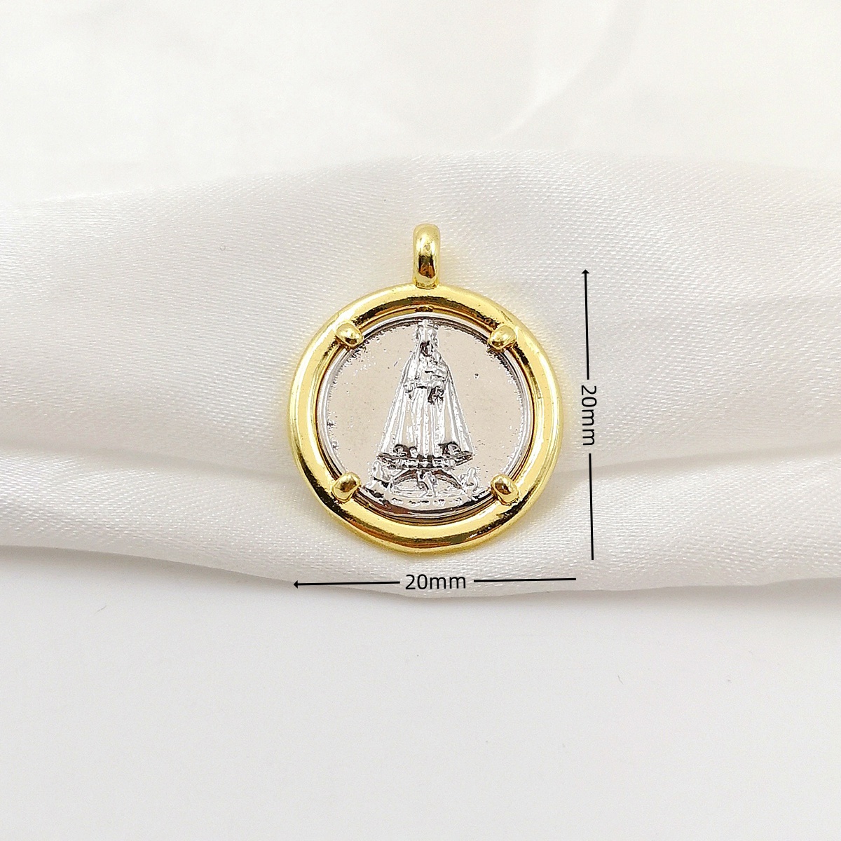Gold Plated Our Lady of Fatima - огляд і ціна Jewelry Making In La