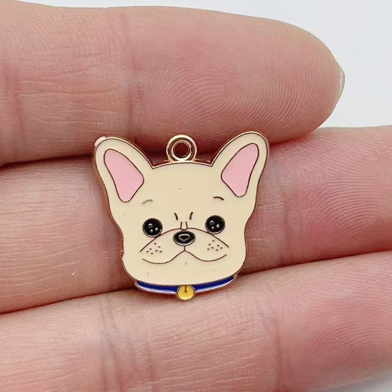 12pcs cartoon pet spotted dog  - огляд і ціна Jewelry Making Accessories