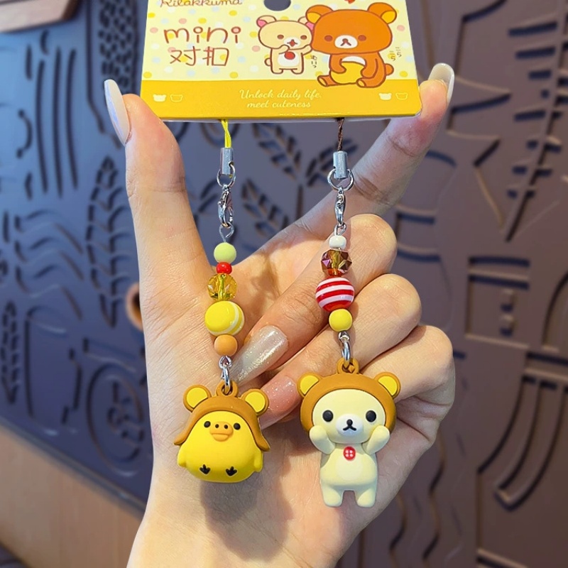 Cute Rilakkuma Korilakkuma Key - огляд і ціна Jewelry Making With Resin