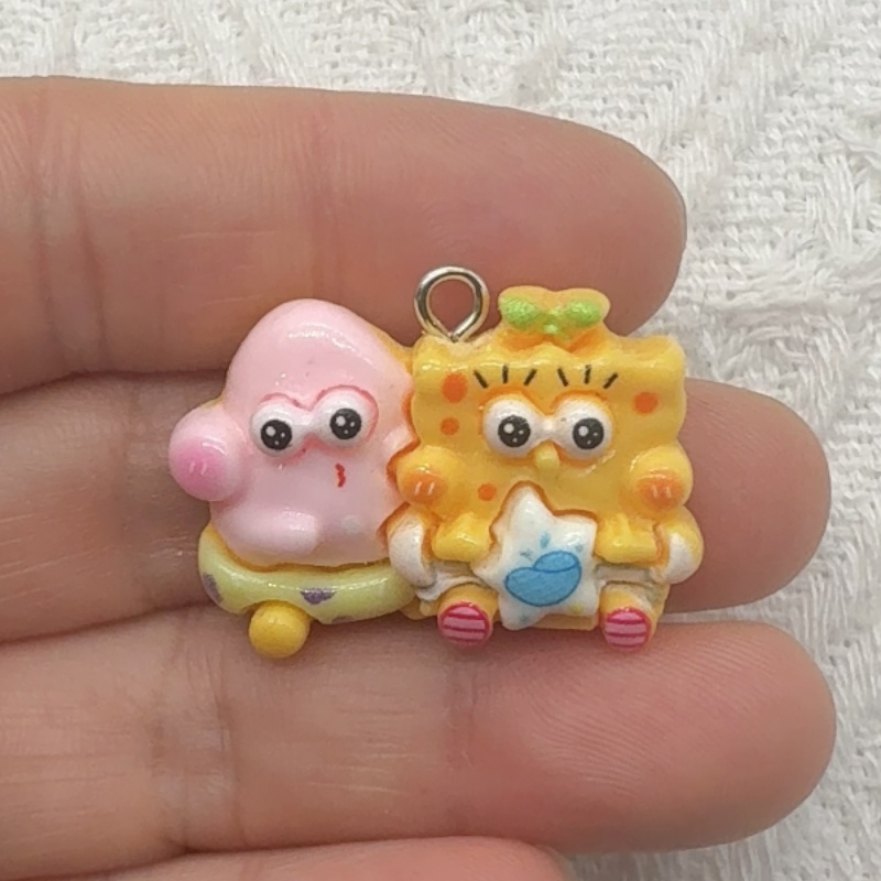 10pcs cartoon resin pendant, D - огляд і ціна Jewelry Making With Resin
