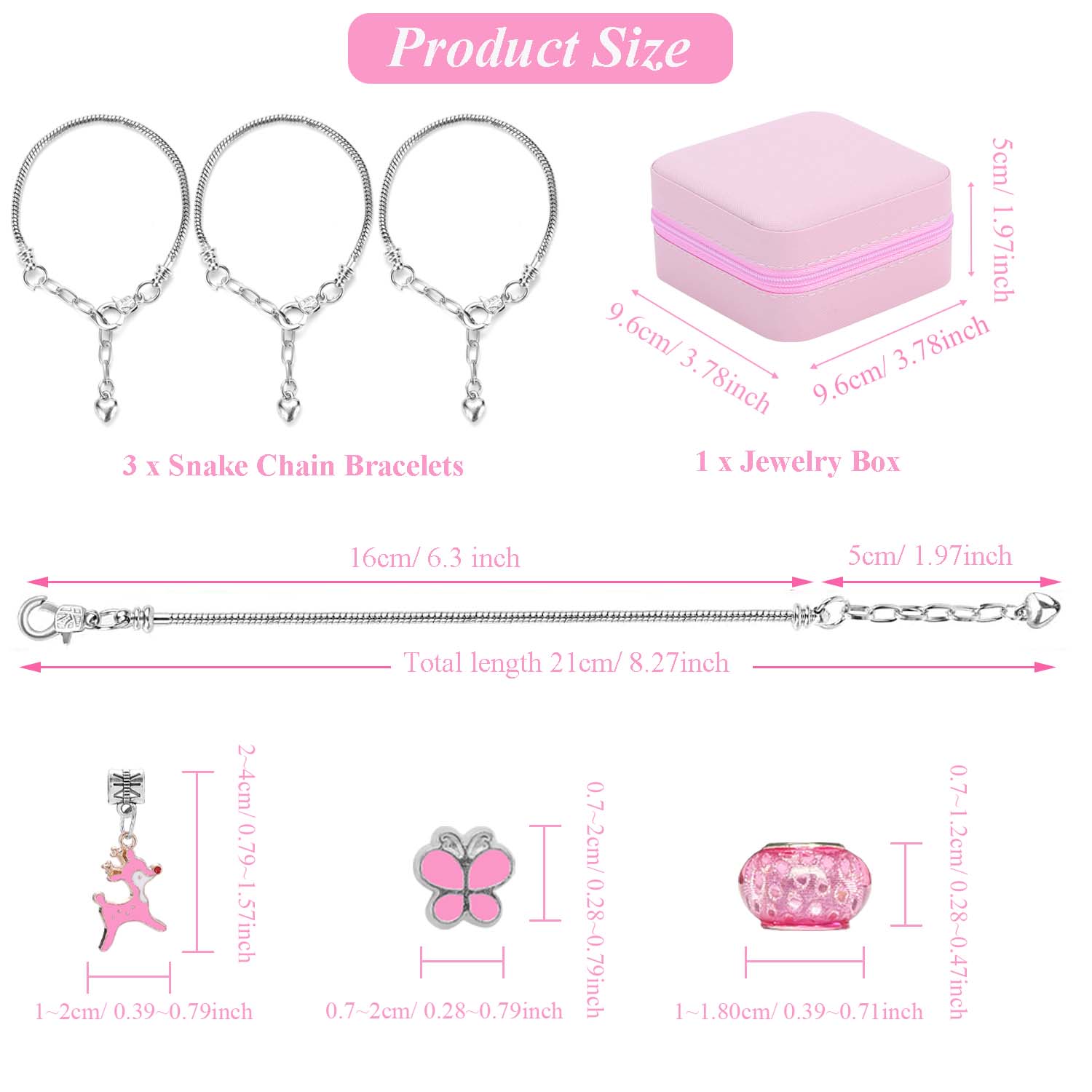 68pcs Pink Beaded Jewelry Set, - огляд і ціна Jewelry Making With Resin