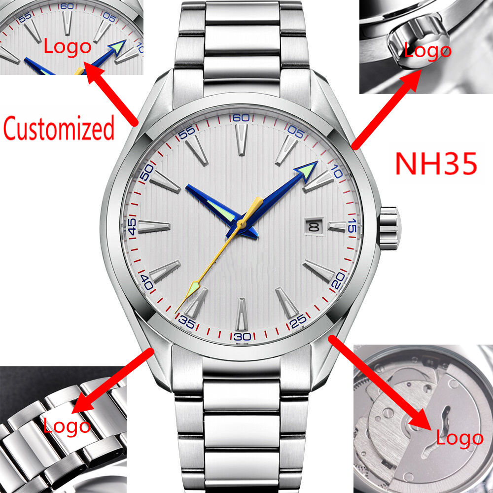 Custom Logo 41mm Men Miyota/NH - огляд і ціна Making Custom Jewelry