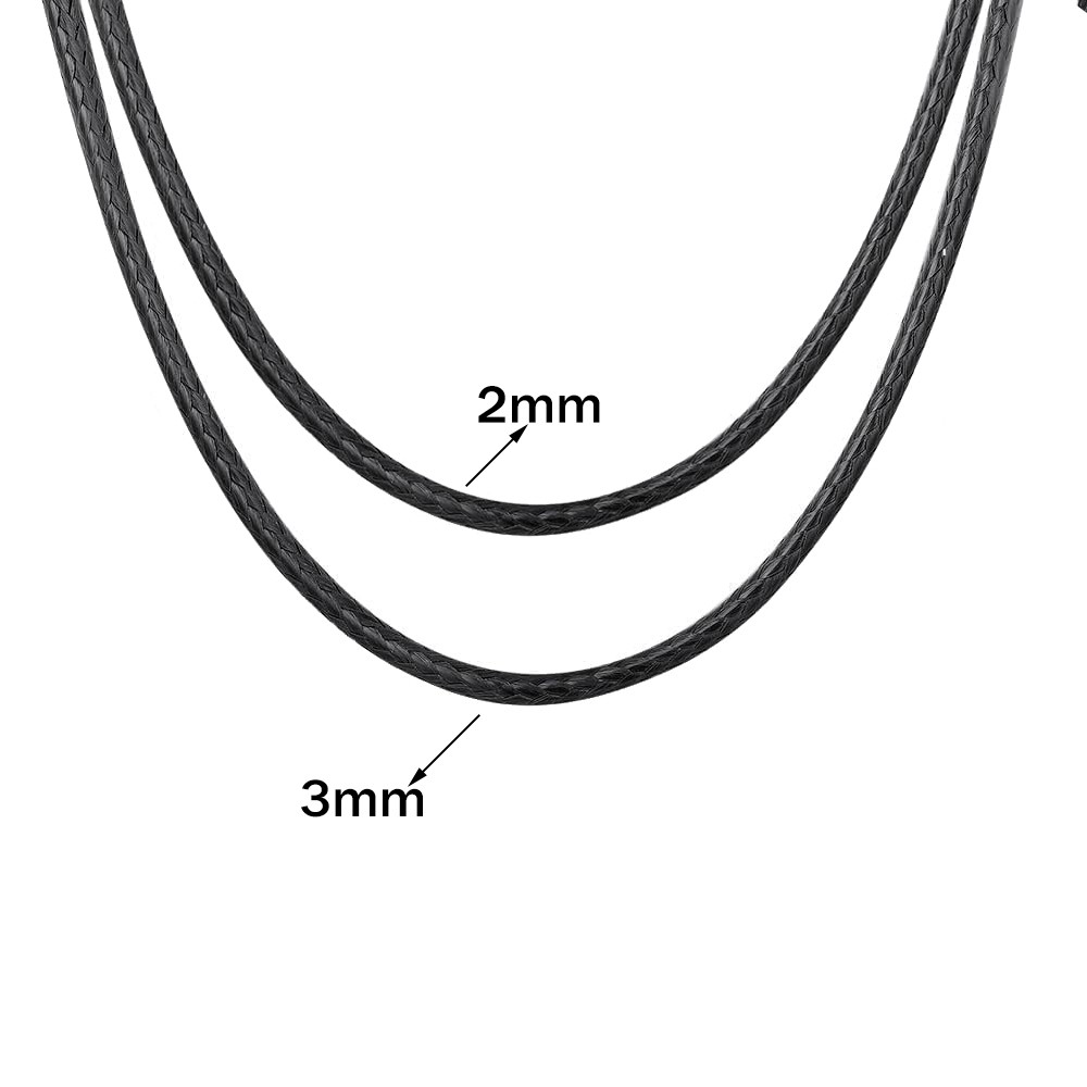 2MM/3MM 45/50/60cm Black Water - огляд і ціна Jewelry Making Wax