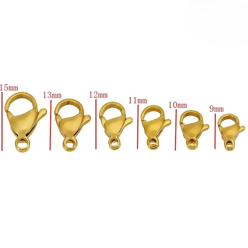 20pcs Stainless Steel Lobster  - огляд і ціна Jewelry Making Items