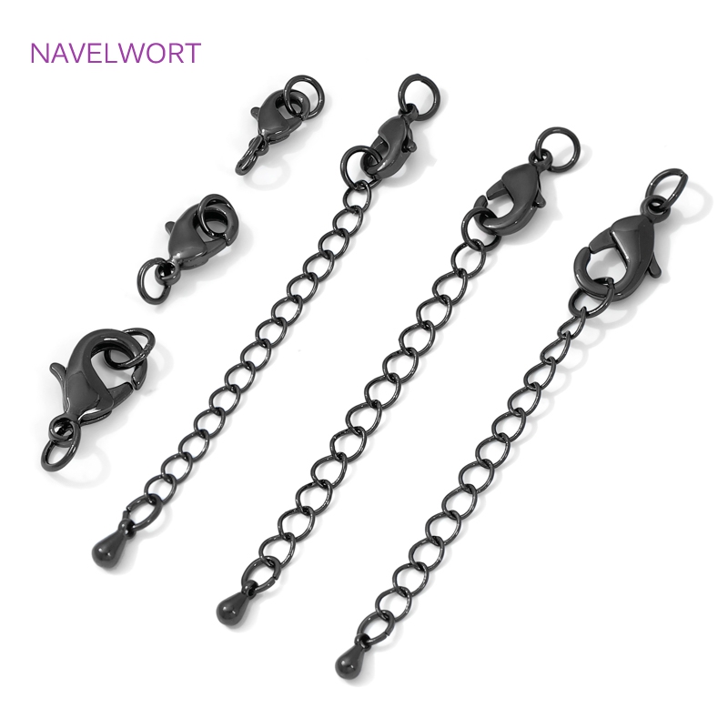 Black Color Brass Lobster Clas - огляд і ціна Jewelry Making Items